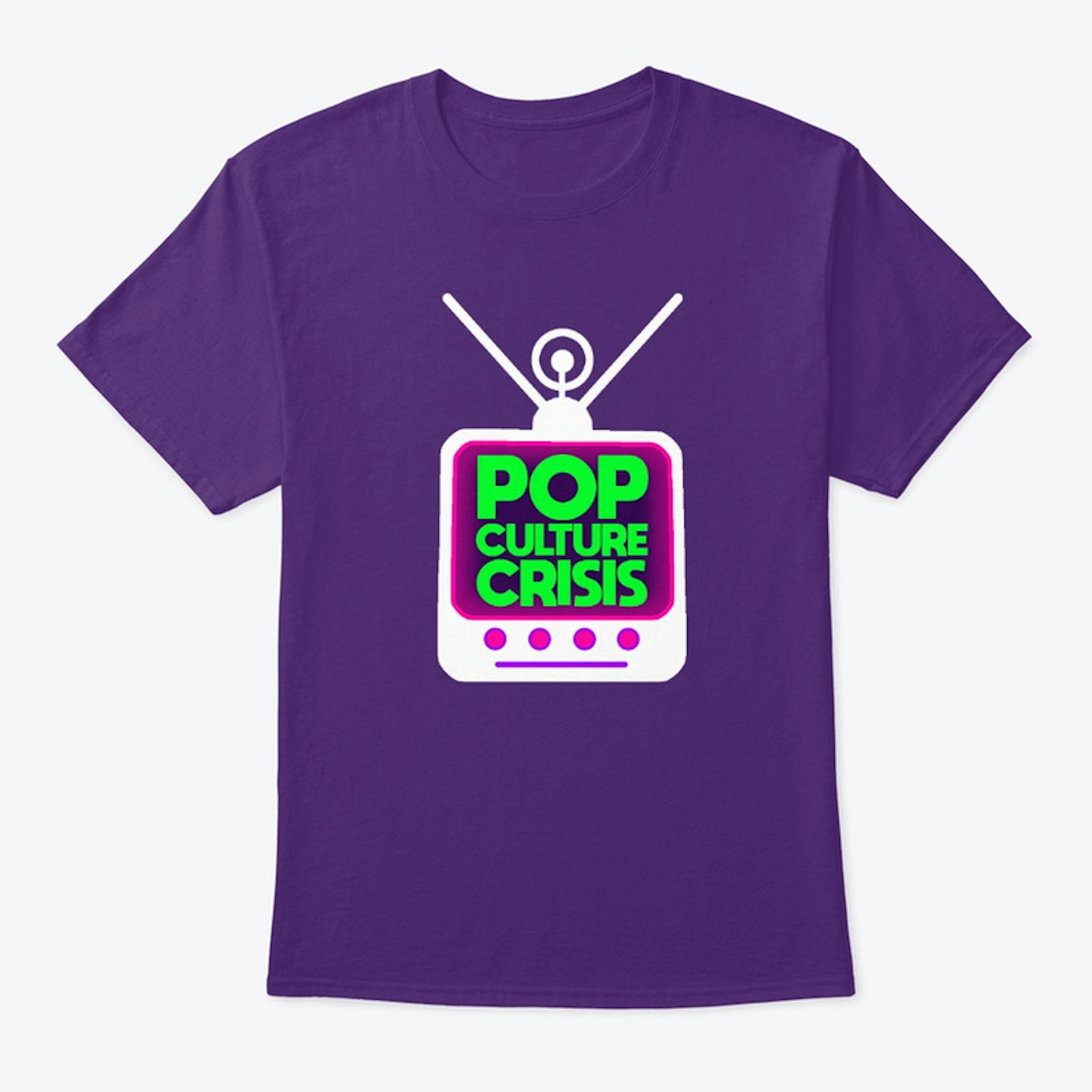 Pop Culture Crisis Logo Shirt