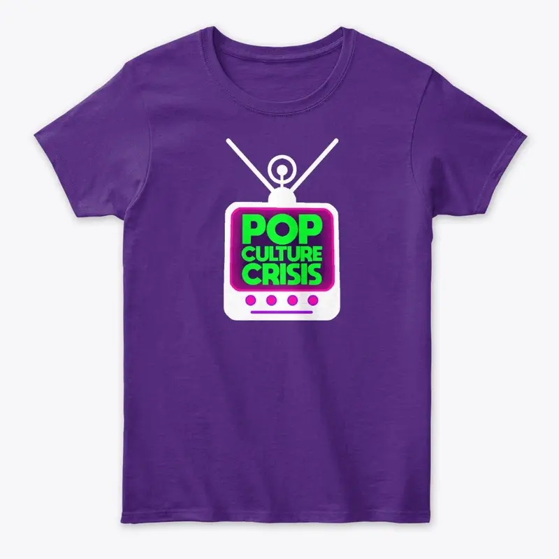 Pop Culture Crisis Logo Shirt